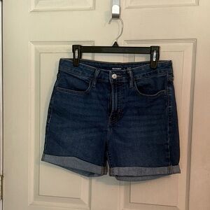 Old Navy Women's Dark Blue Jean Shorts